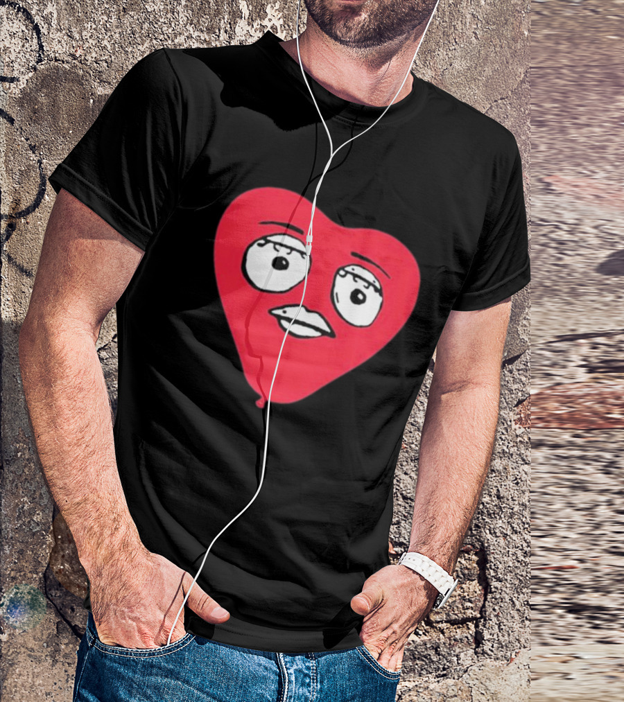 God Forbid James Marriott Heart Balloon Face T-Shirt