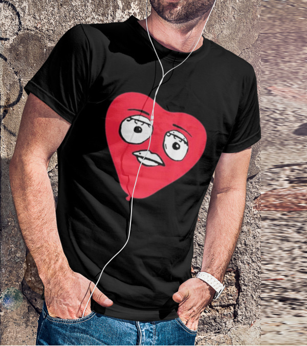 God Forbid James Marriott Heart Balloon Face T-Shirt