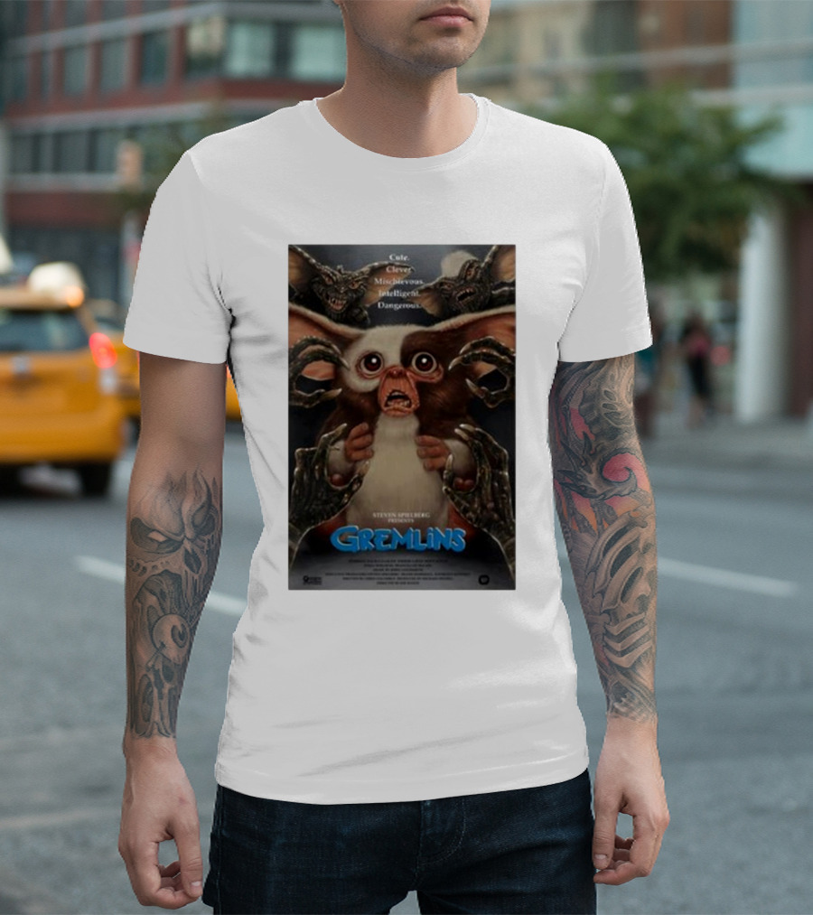 Gremlins Cute Clever Mischievous Intelligent Dangerous Steven Spielberg T-Shirt