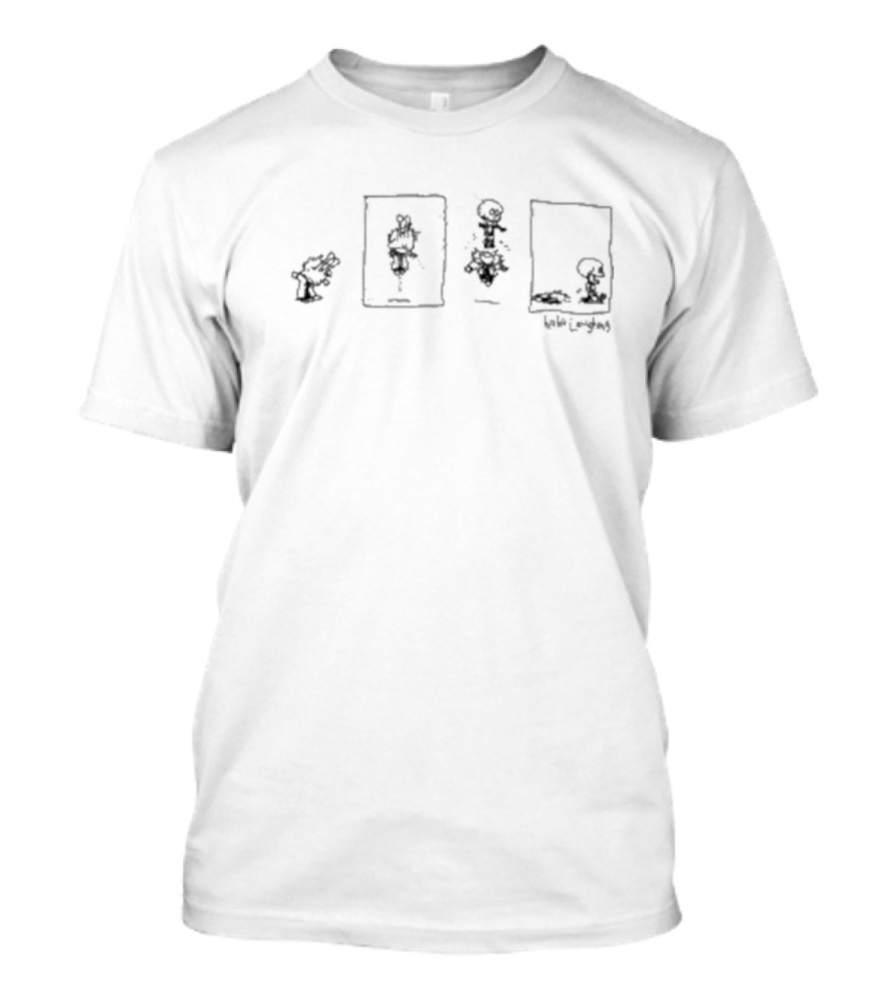Calvin And Hobbes Haha Wobba Laughs T-Shirt