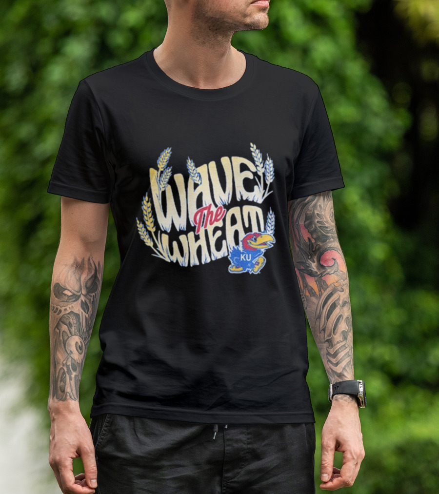 KU Jayhawks Wave The Wheat T-Shirt
