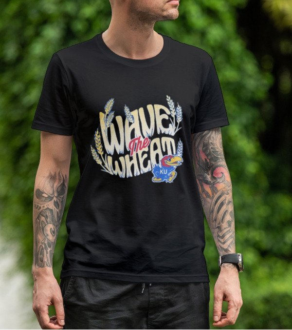 KU Jayhawks Wave The Wheat T-Shirt