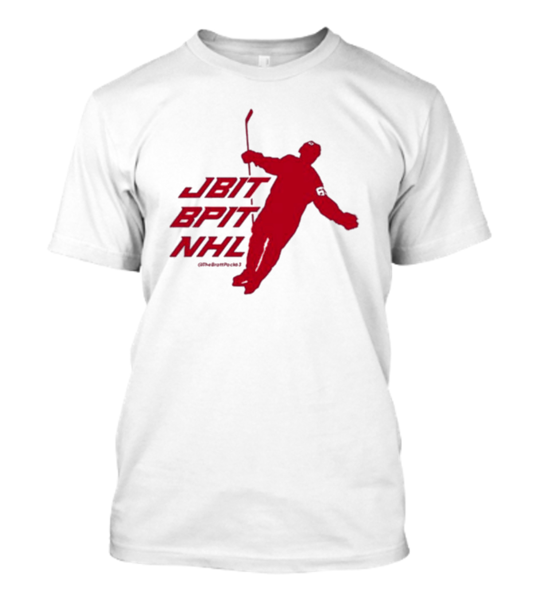 Jesper Bratt JBIT BPIT NHL Hockey Silhouette 65 T-Shirt