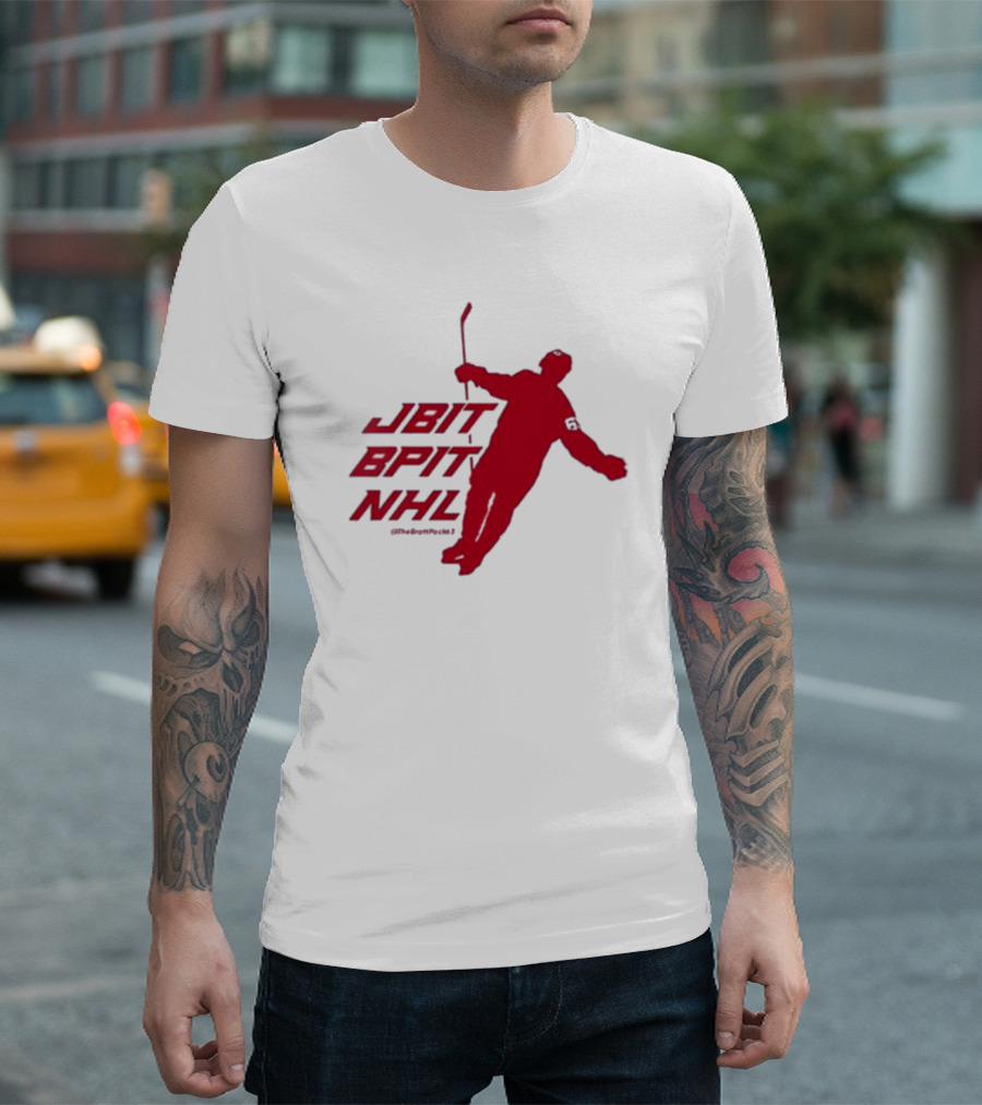 Jesper Bratt JBIT BPIT NHL Hockey Silhouette 65 T-Shirt