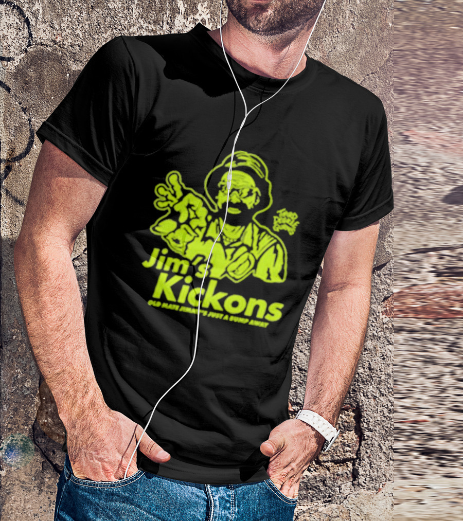 Jim’s Kickons Third Degree Gurns Old Mate Jimmy’s Just A Bump Away T-Shirt