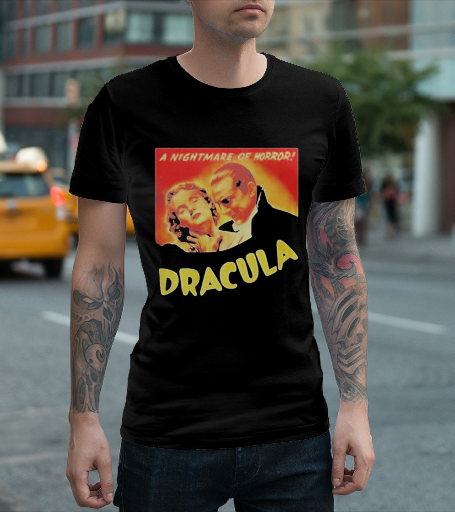 Dracula 1931 A Nightmare Of Horror Film Halloween T-Shirt