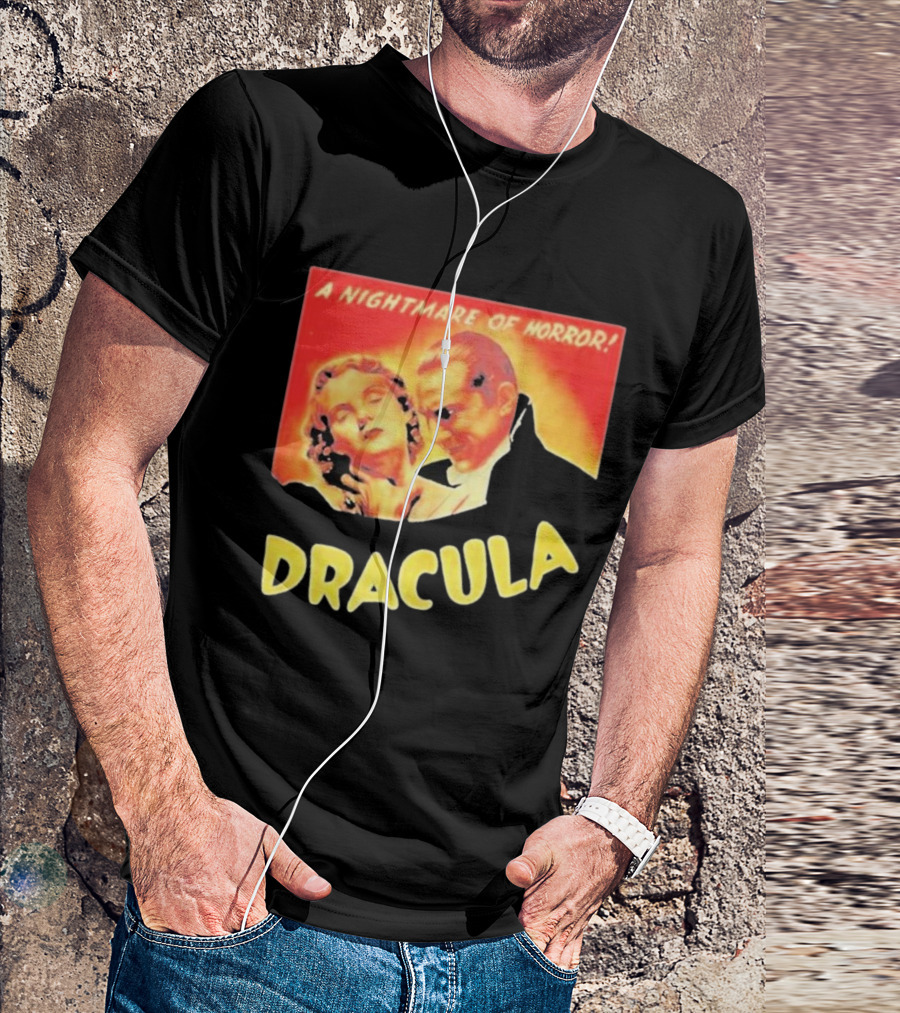 Dracula 1931 A Nightmare Of Horror Film Halloween T-Shirt