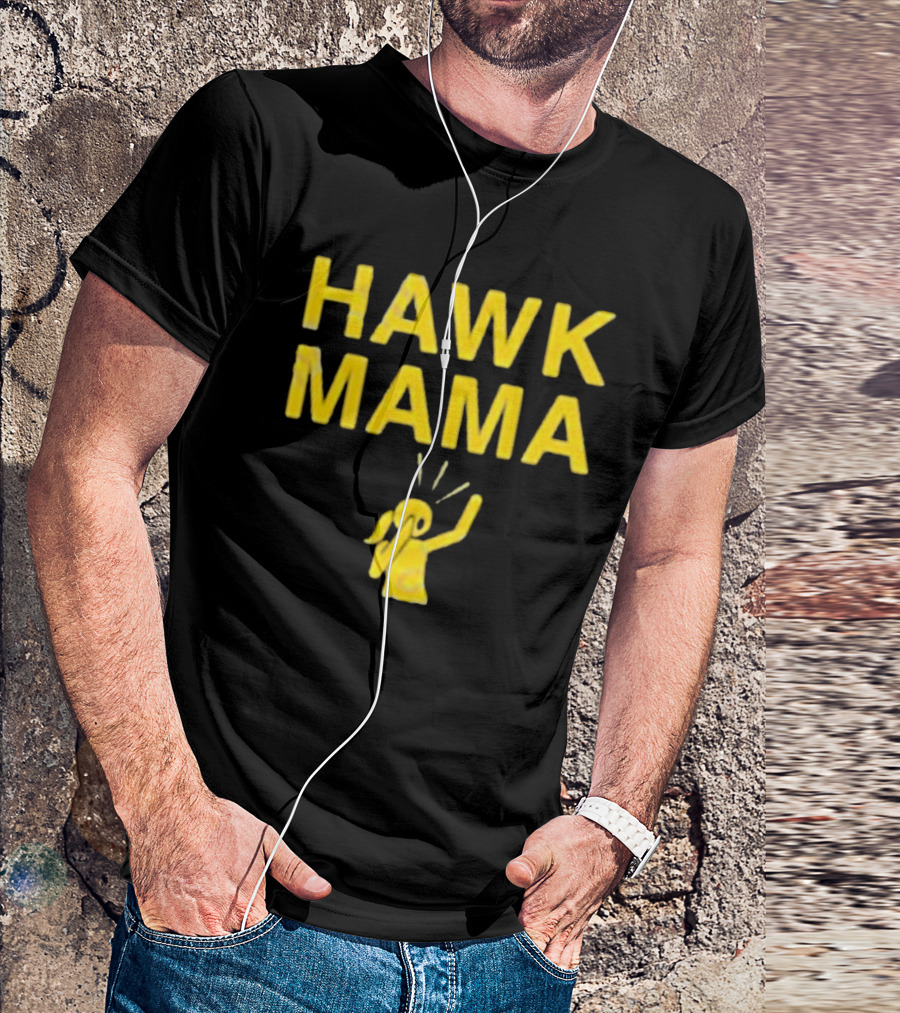 Iowa Hawk Mama Fan Enthusiast T-Shirt