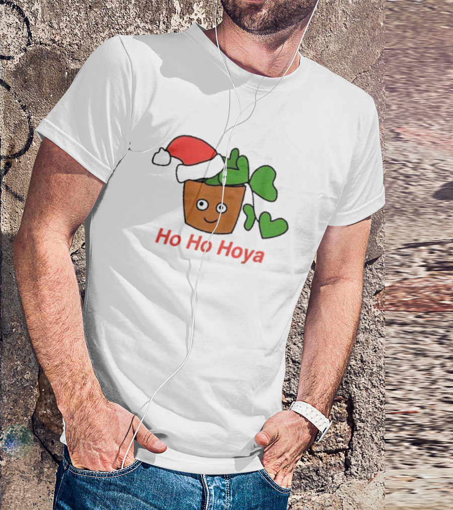 Ho Ho Hoya Santa Hat Hoya Plant Community T-Shirt