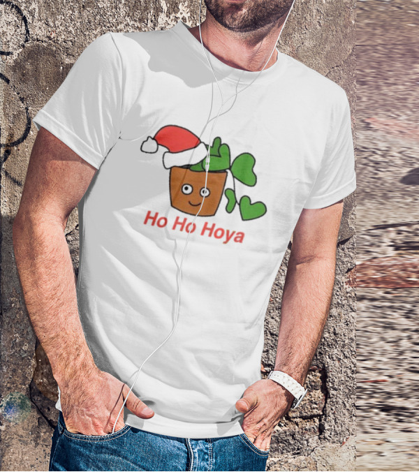 Ho Ho Hoya Santa Hat Hoya Plant Community T-Shirt