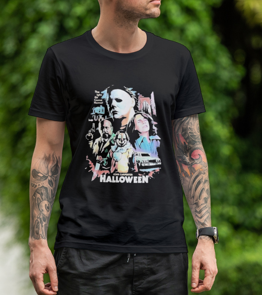 John Carpenter Halloween The Night He Came Home Michael Myers T-Shirt
