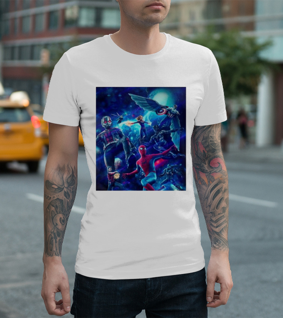 Avengers 5 Filming To Begin In 2025 With Spider-Man And Marvel Superheroes T-Shirt