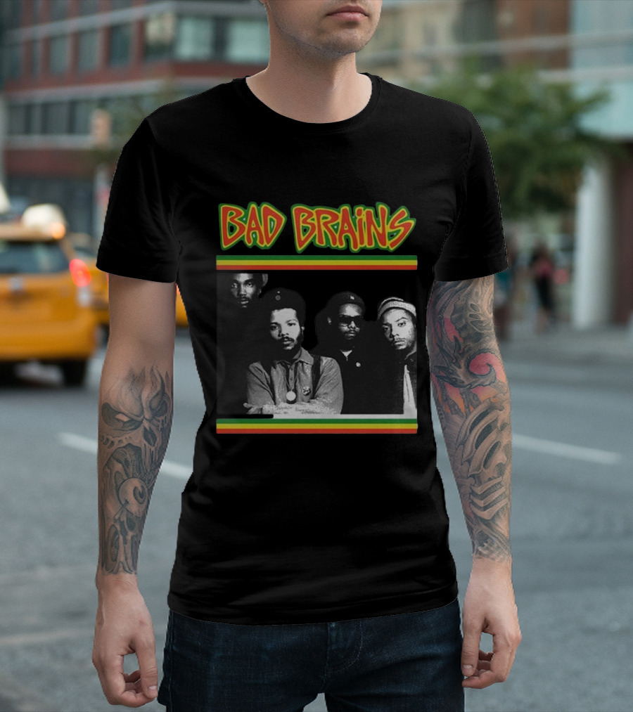Bad Brains Reggae Punk Band Iconic Style Summer T-Shirt