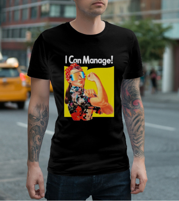 Local Dude Real Logan Ross I Can Manage Retro Iconic Concept T-Shirt
