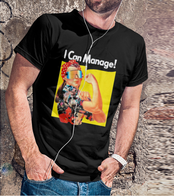 Local Dude Real Logan Ross I Can Manage Retro Iconic Concept T-Shirt