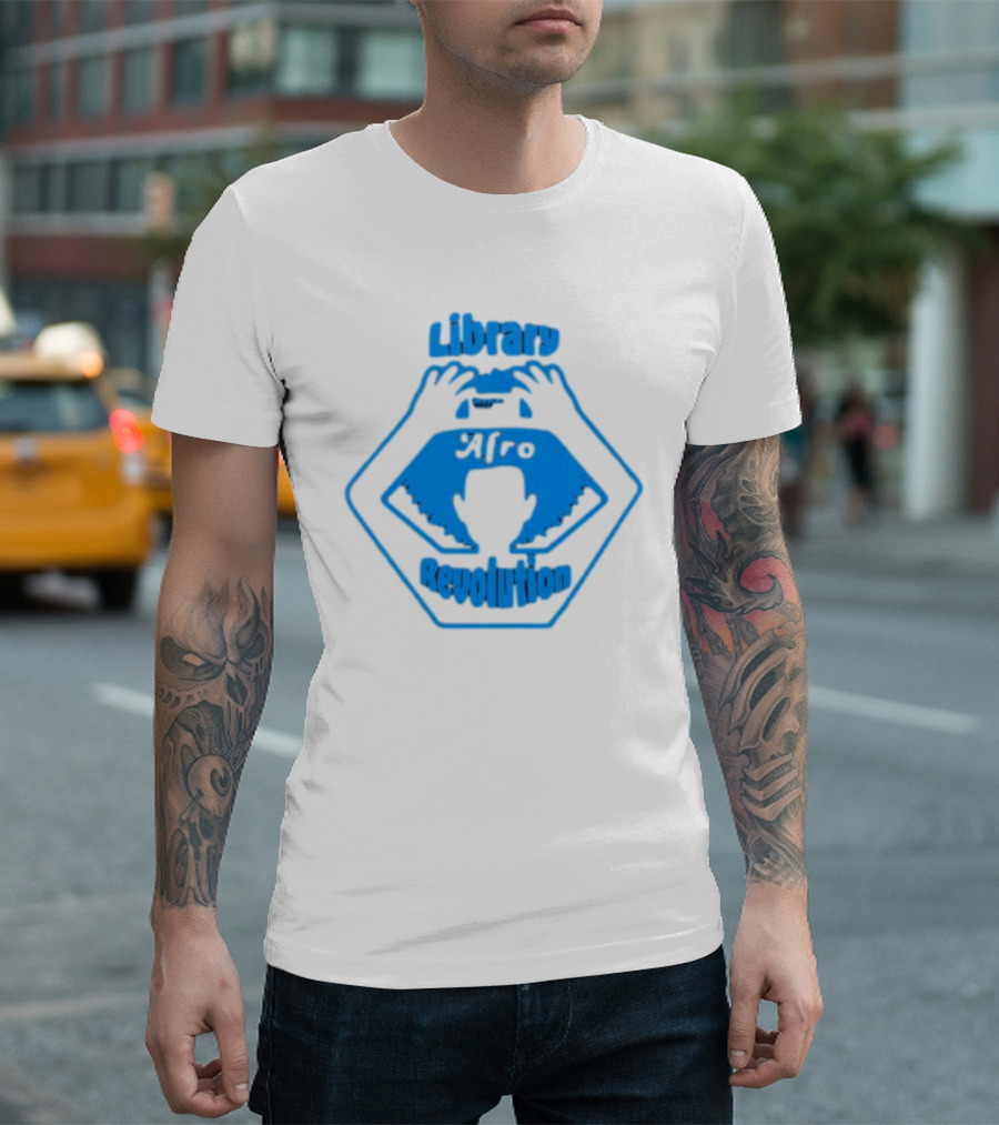 Library Afro Revolution Mychal T-Shirt