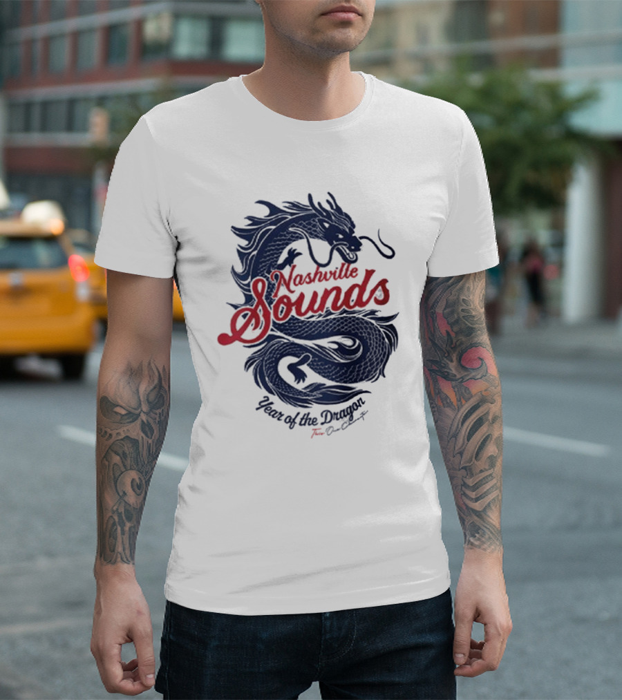 Nashville Sounds Year Of The Dragon Tom Bancroft T-Shirt