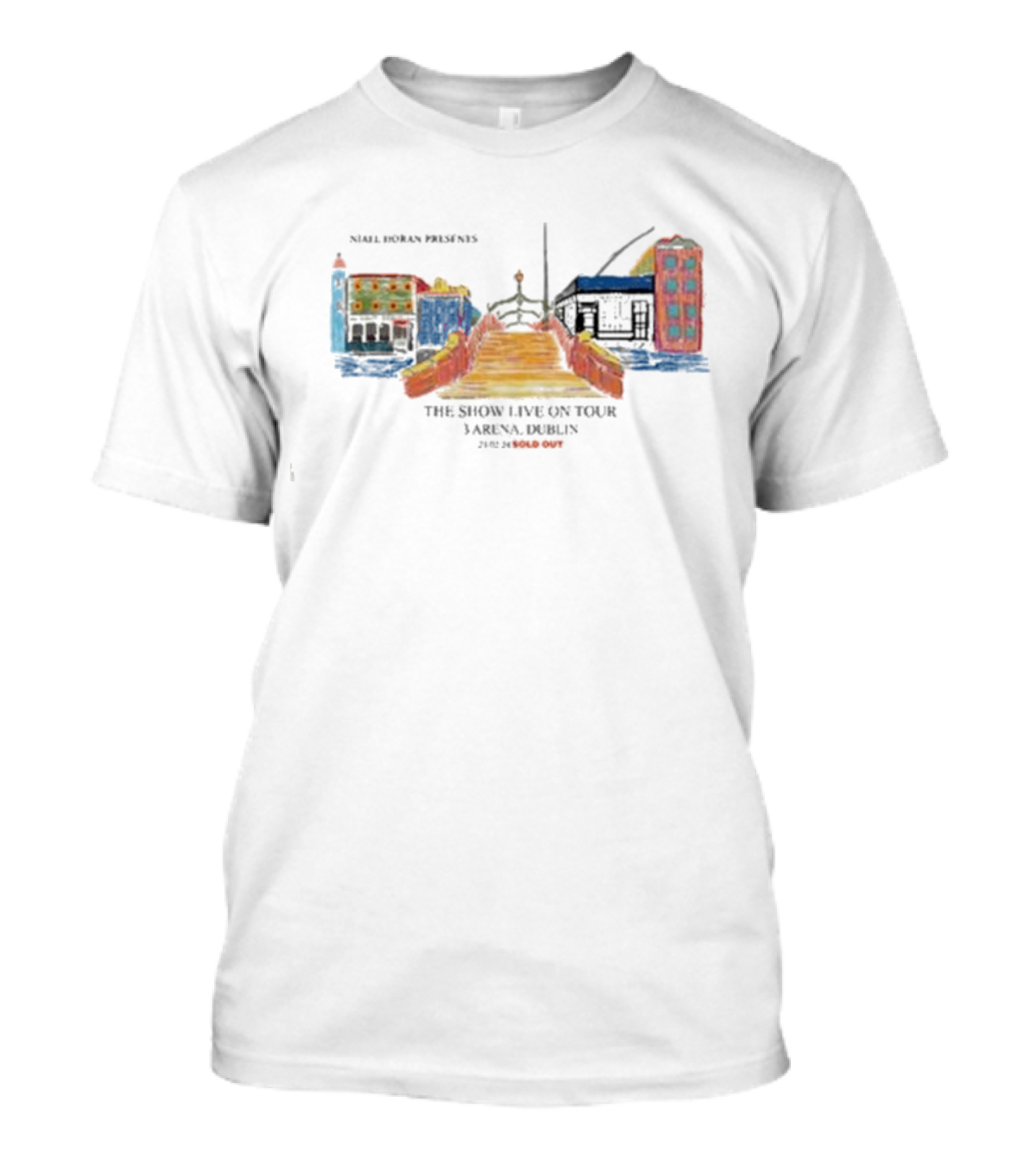 Niall Horan Presents The Show Live On Tour 3Arena Dublin 2024 Sold Out T-Shirt