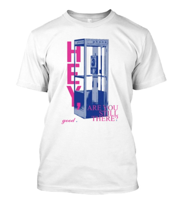 Niki Backburner Hey Are You Still There Good Phone Booth Retro T-Shirt