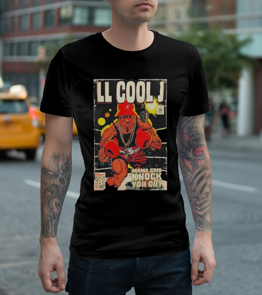 LL Cool J Mama Said Knock You Out Boxing T-Shirt