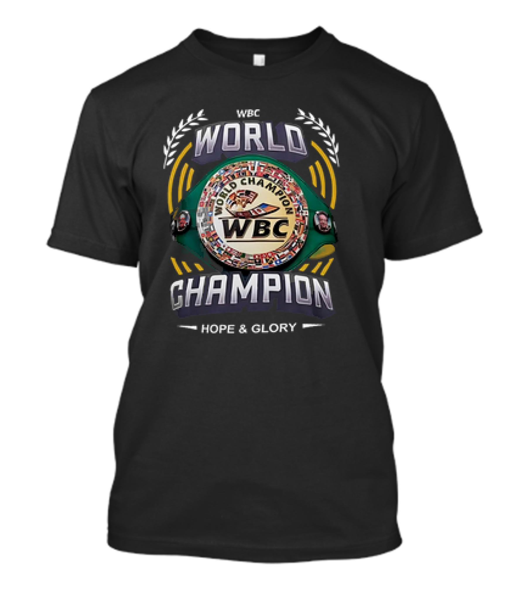 WBC World Champion Hope And Glory T-Shirt