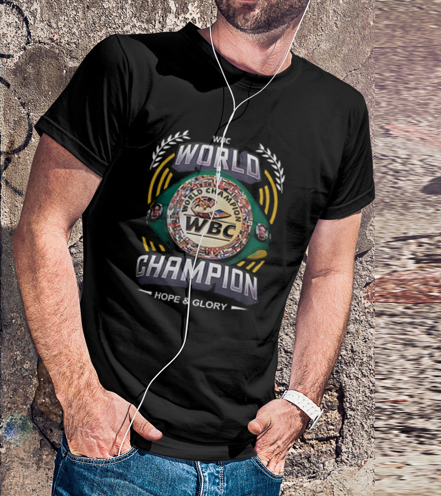 WBC World Champion Hope And Glory T-Shirt
