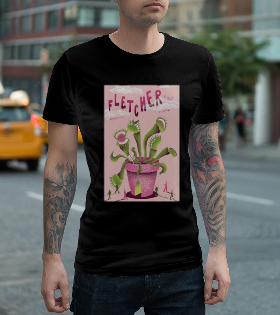 Fletcher Detroit MI Sept 15 2024 Fillmore Venus Flytrap T-Shirt