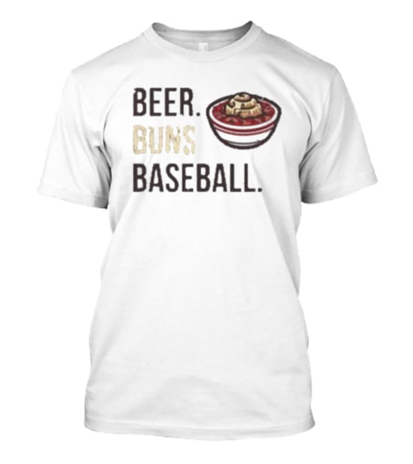 Minnesota Twins Beer Buns Baseball Fan T-Shirt