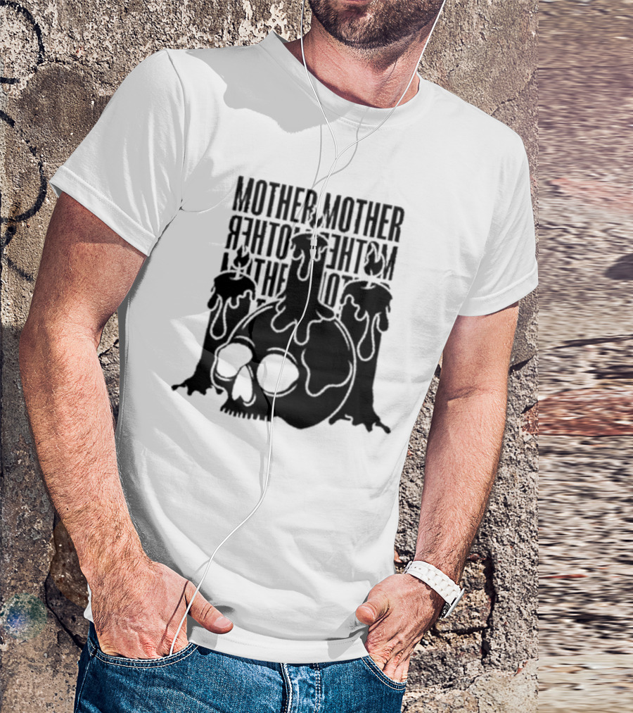 Mother Mother Melting Skull Candle T-Shirt
