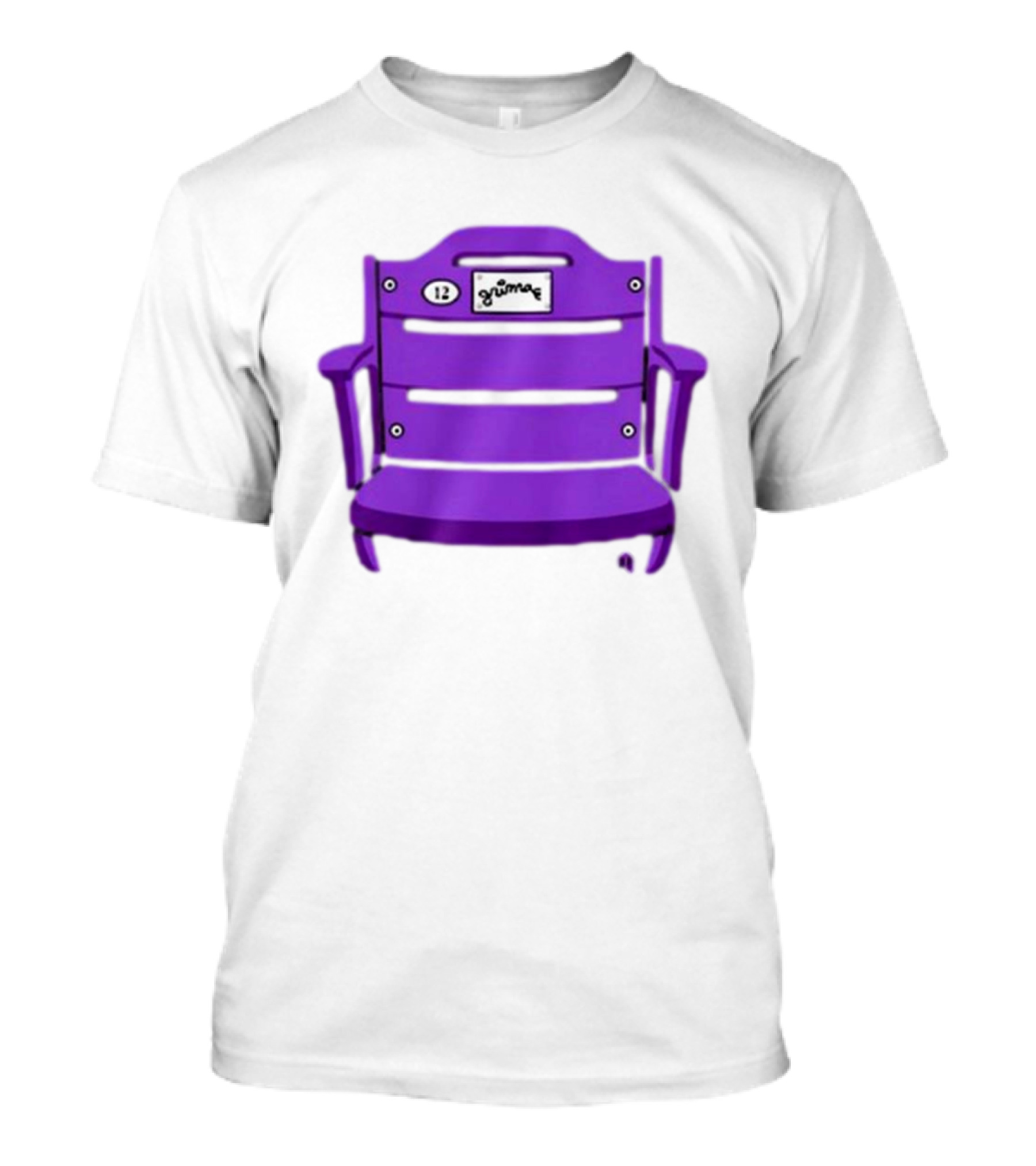 12 Purple Seat Throne Grime T-Shirt