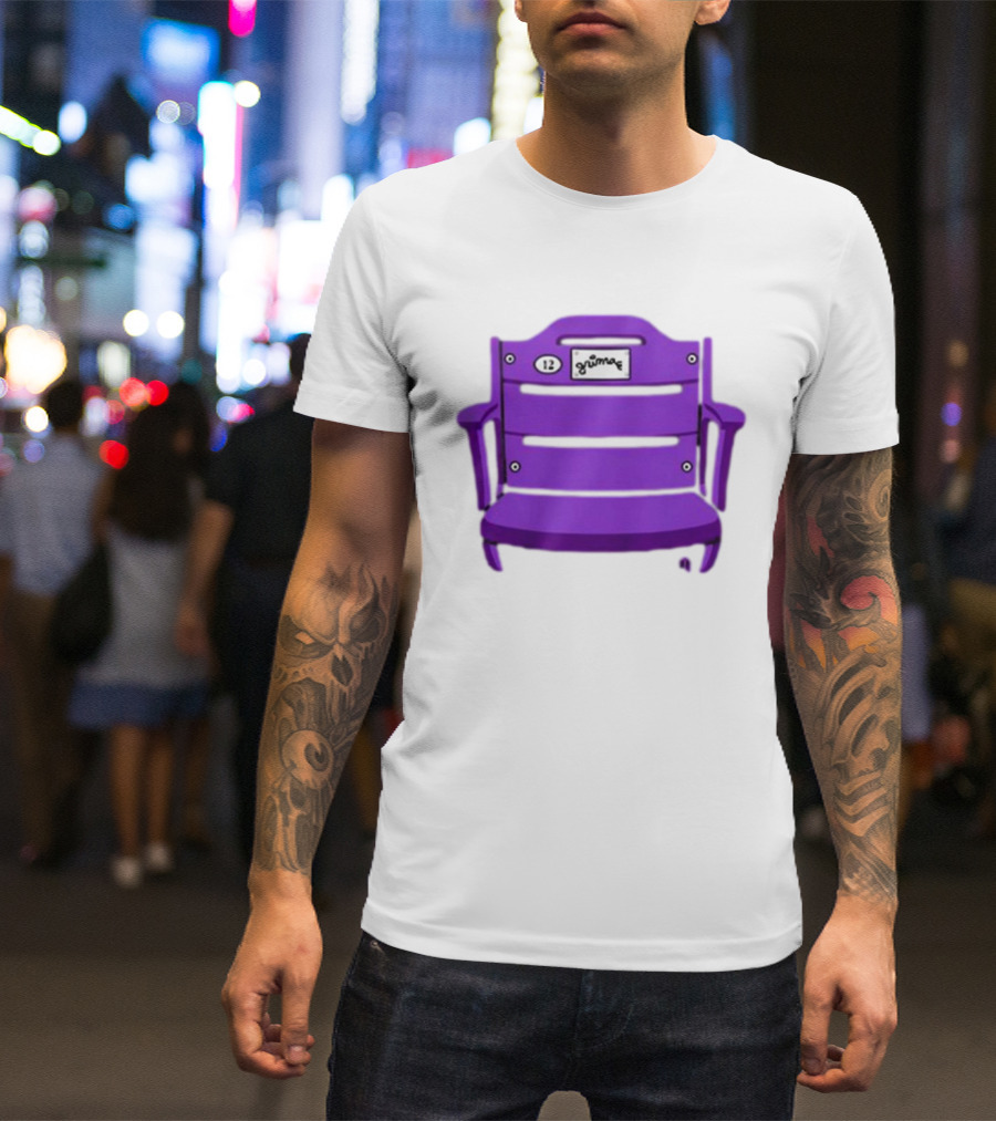 12 Purple Seat Throne Grime T-Shirt