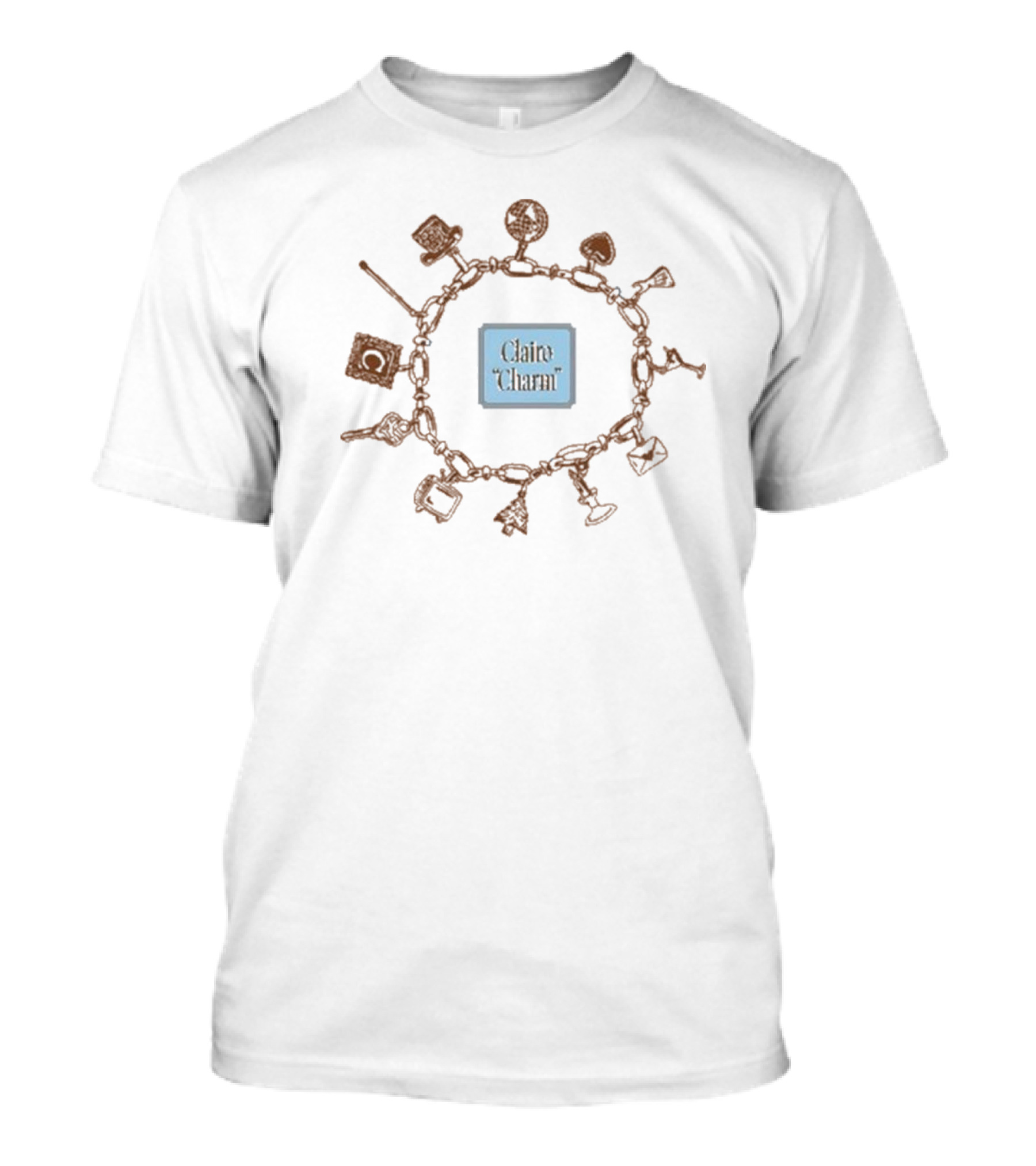 Sarahdean Clairo Charm 2024 Bracelet Icons T-Shirt
