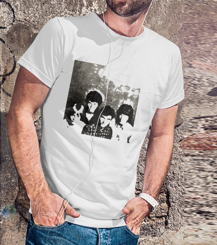 Talking Heads 77 Photo Album Cover Image T-Shirt