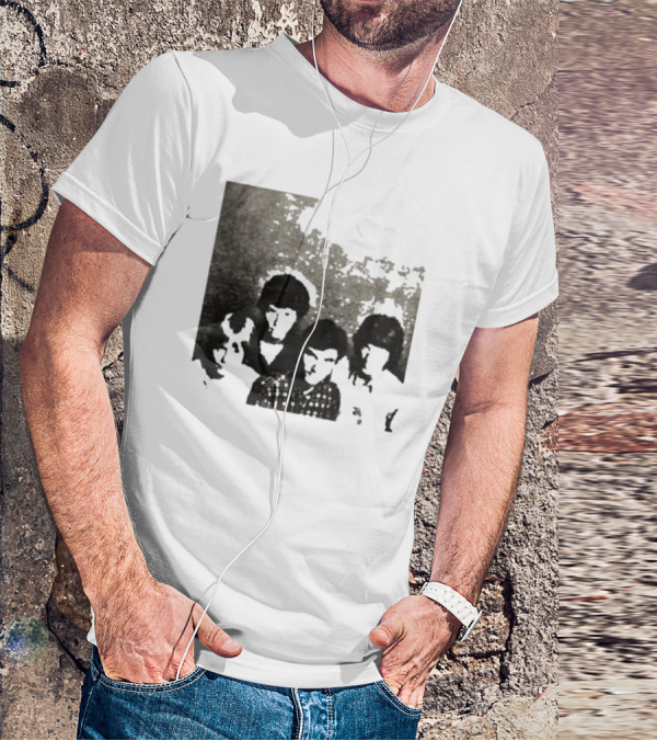 Talking Heads 77 Photo Album Cover Image T-Shirt