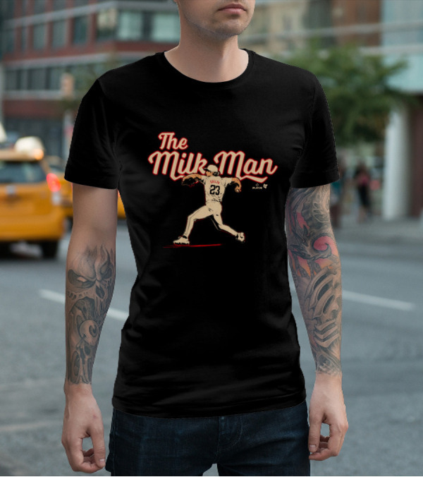 The Milk Man Arizona Diamondbacks 23 Gallen MLB Player T-Shirt