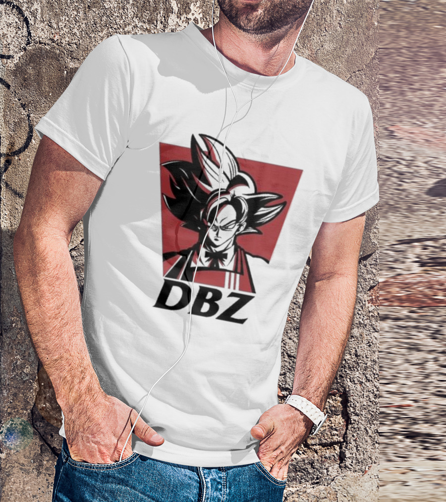 DBZ Kakarot Fried Chicken KFC Fusion T-Shirt