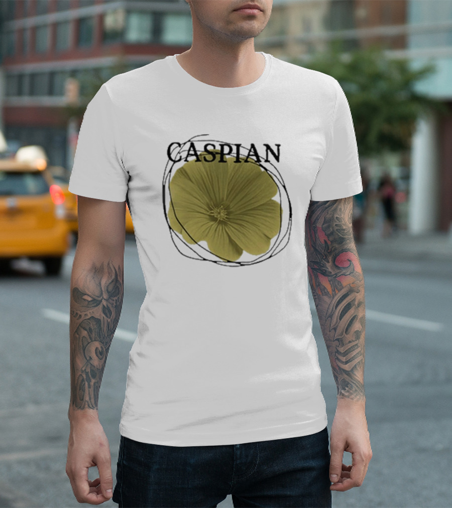 Caspian Yellow Flower T-Shirt