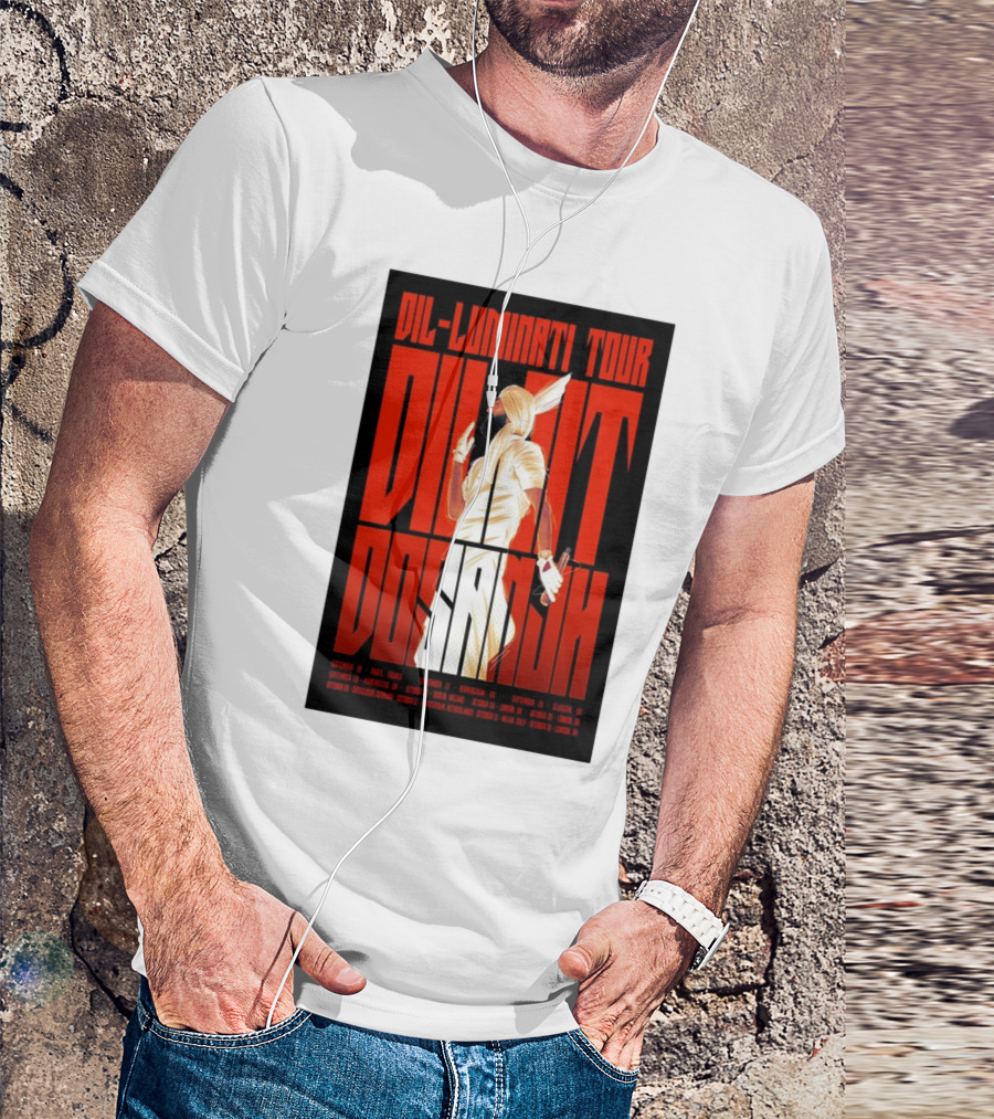 Diljit Dosanjh Dil-Luminati Tour Europe 2024 September Paris Cologne Brussels London Manchester Glasgow T-Shirt