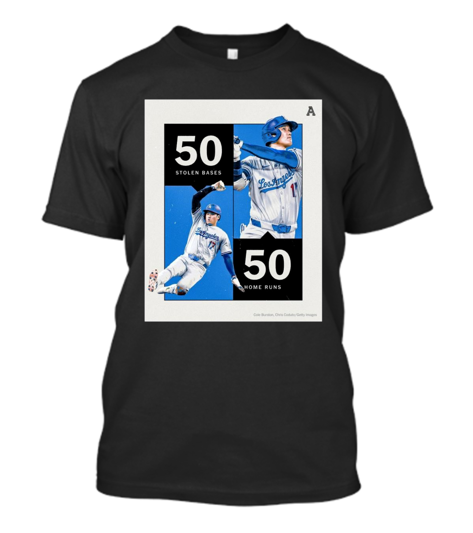 Shohei Ohtani Achieves 50 Stolen Bases And 50 Home Runs Milestone T-Shirt