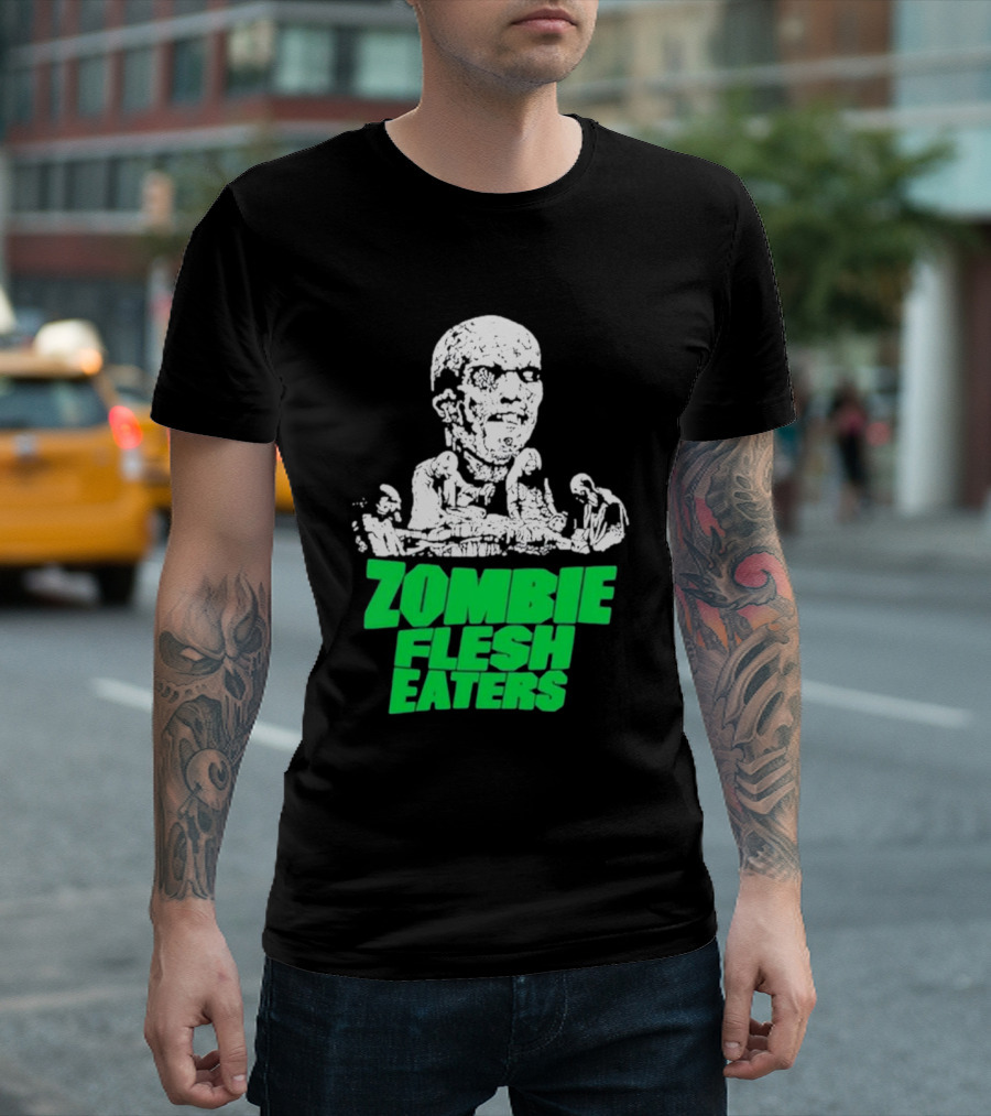 Zombie Flesh Eaters 2024 Cult Horror T-Shirt