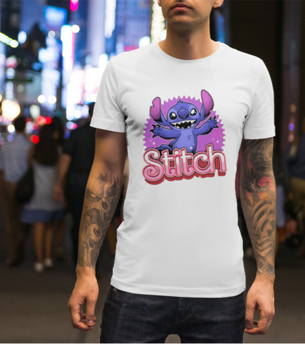 Stitch Alien Experiment 22 Fun Purple T-Shirt
