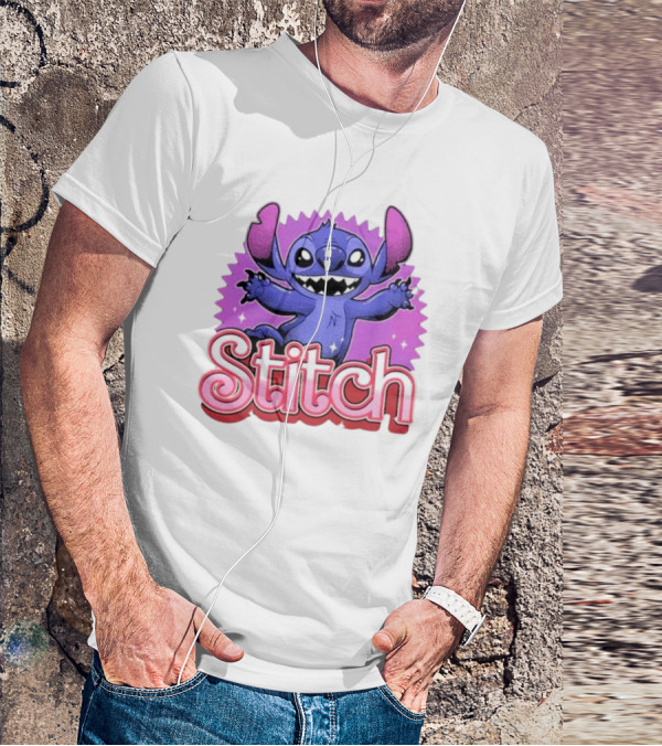 Stitch Alien Experiment 22 Fun Purple T-Shirt