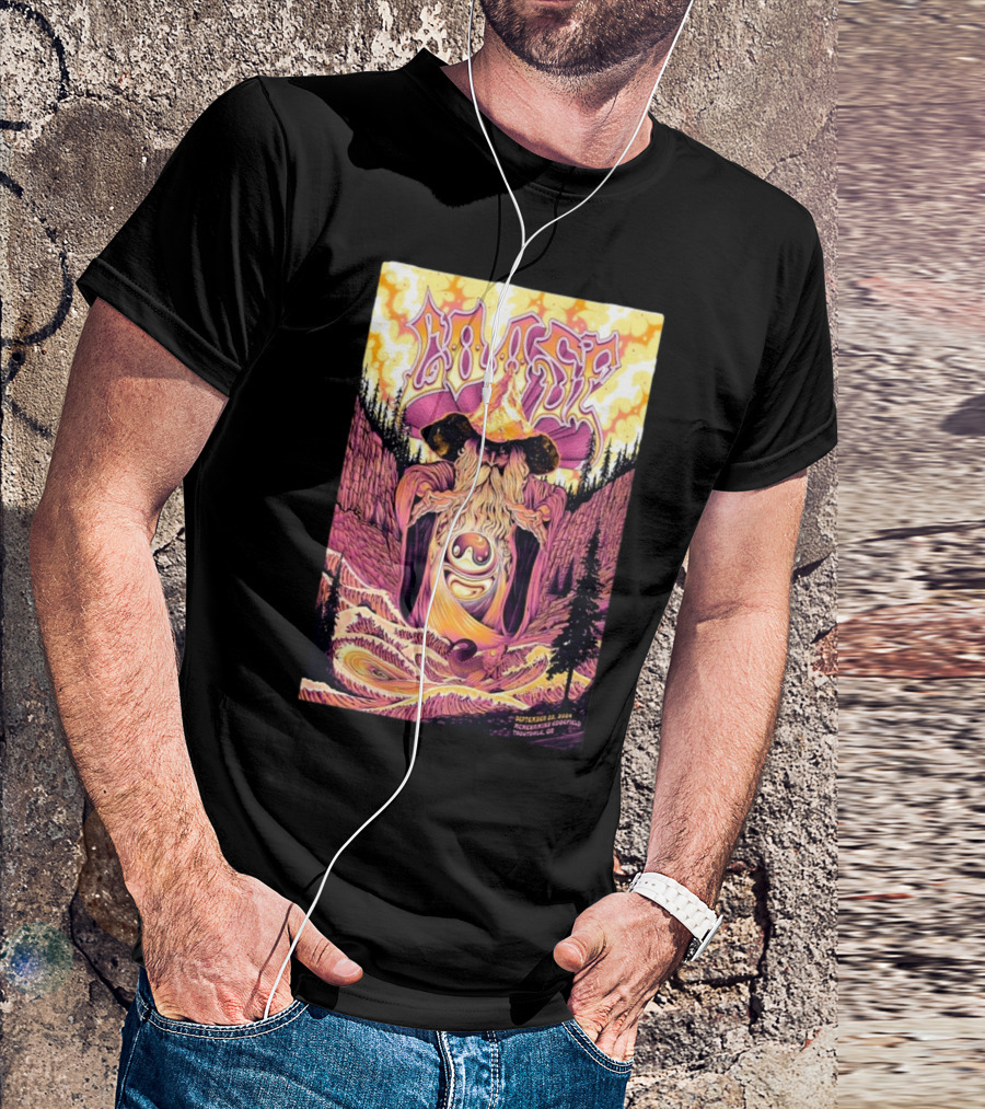 Goose September 22 2024 McMenamins Historic Edgefield Manor Troutdale Oregon Wizard T-Shirt