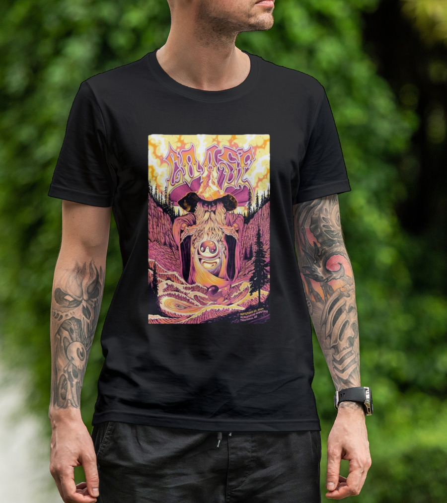 Goose September 22 2024 McMenamins Historic Edgefield Manor Troutdale Oregon Wizard T-Shirt