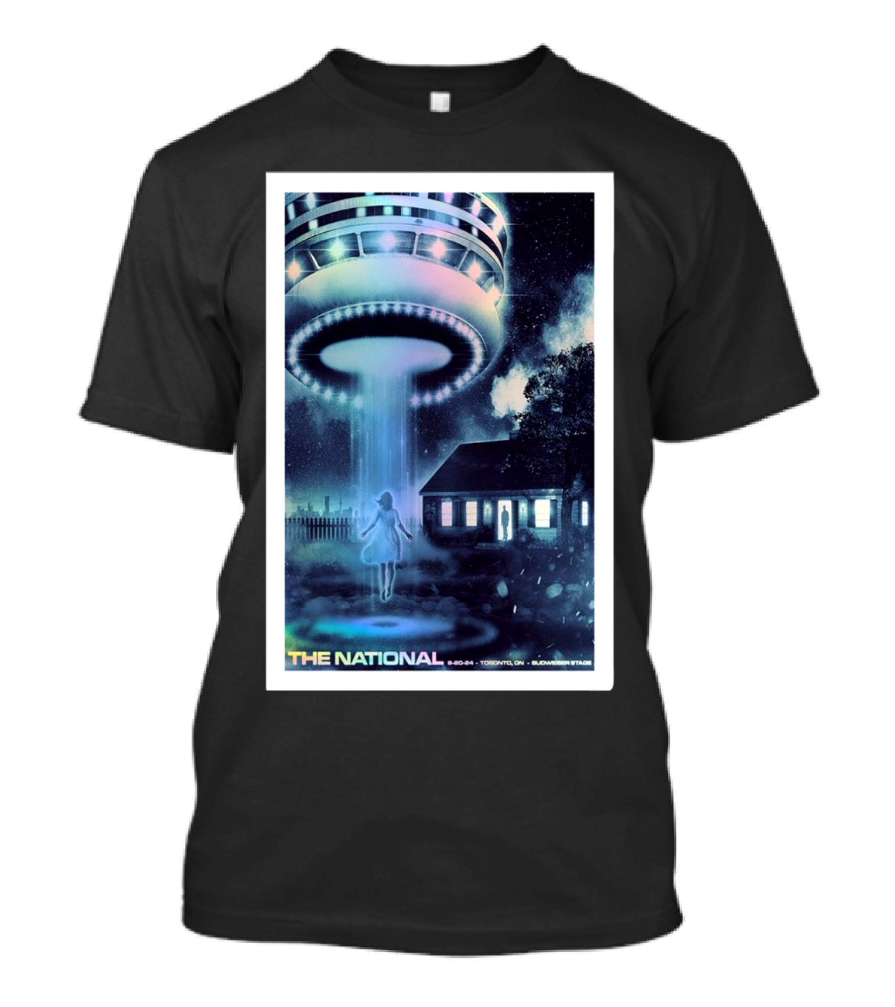The National Sept 20 2024 Toronto ON Spaceship T-Shirt