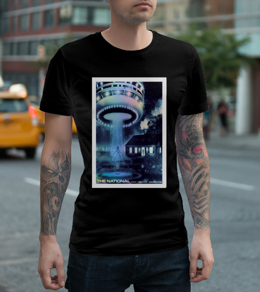 The National Sept 20 2024 Toronto ON Spaceship T-Shirt