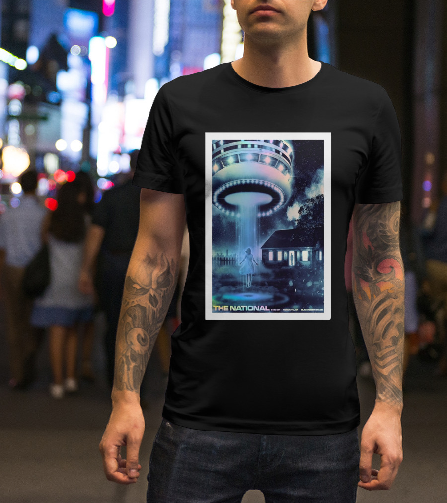 The National Sept 20 2024 Toronto ON Spaceship T-Shirt