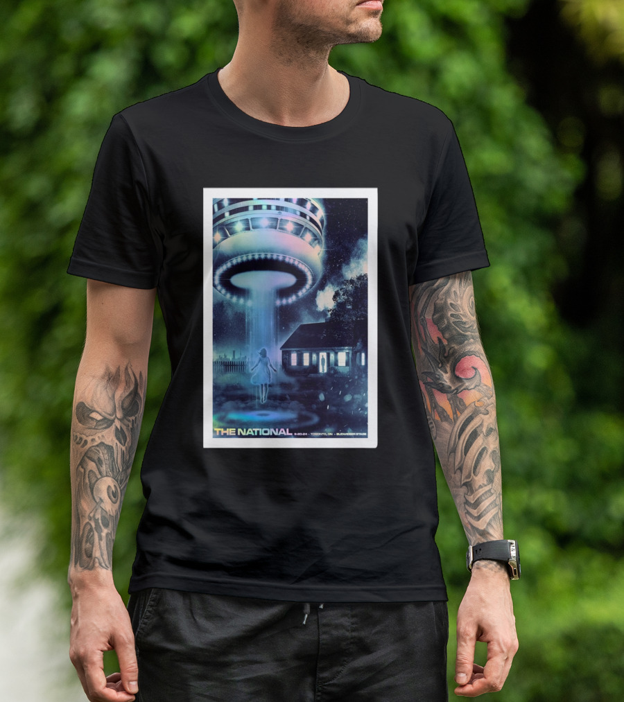 The National Sept 20 2024 Toronto ON Spaceship T-Shirt
