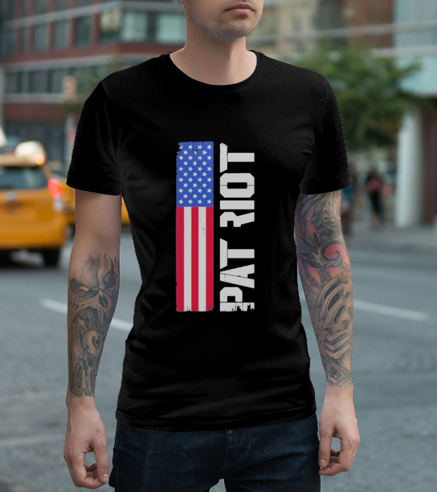 13 Fifty Old Glory Patriot American Flag T-Shirt