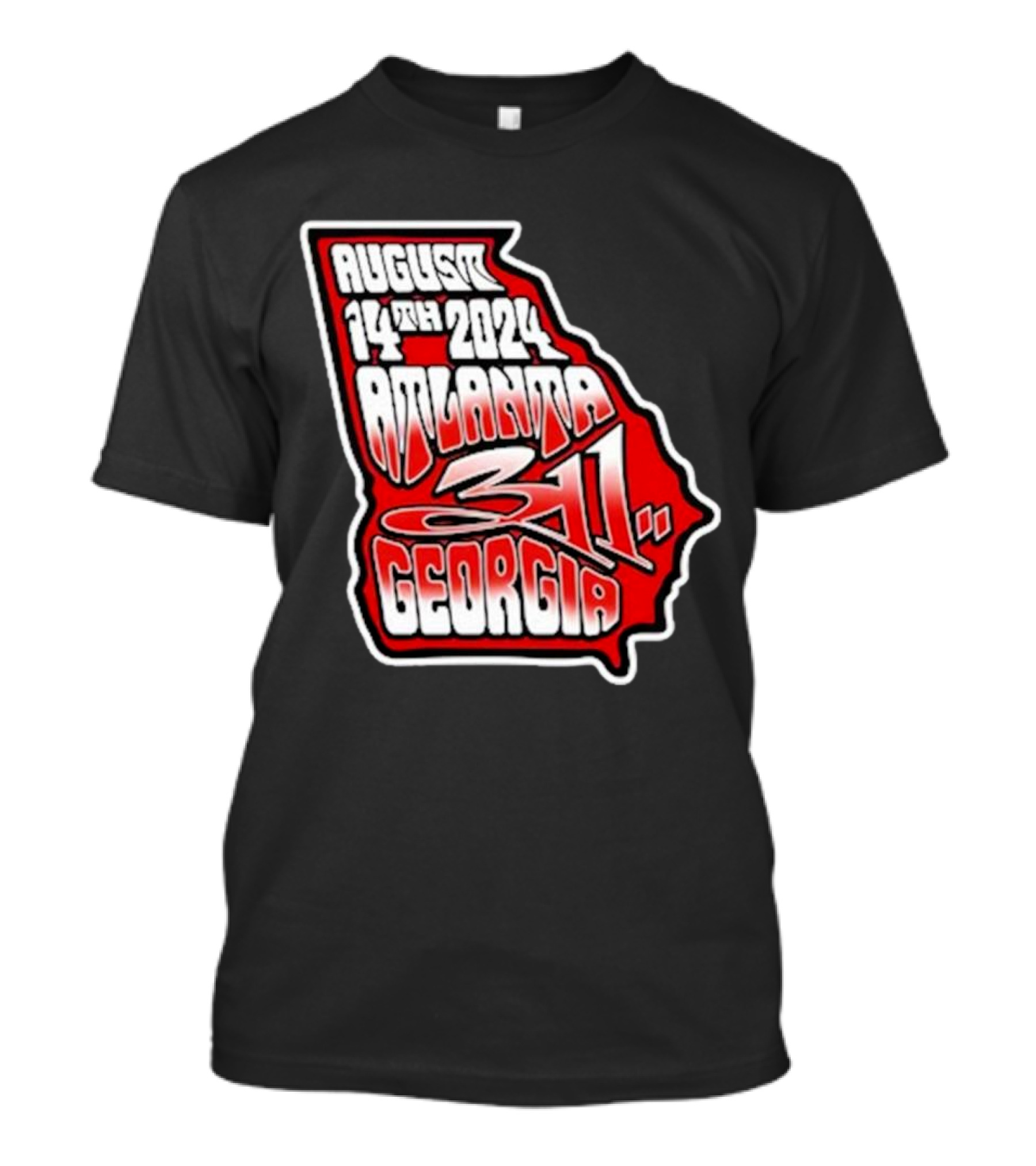 August 14 2024 Atlanta Georgia 311 Coca-Cola Roxy Theatre T-Shirt
